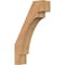 Ekena Millwork 5 1/2"W x 18"D x 30"H Merced Smooth Knee Brace, Western Red Cedar BRC06X18X30MRC00SWR - alternate 1